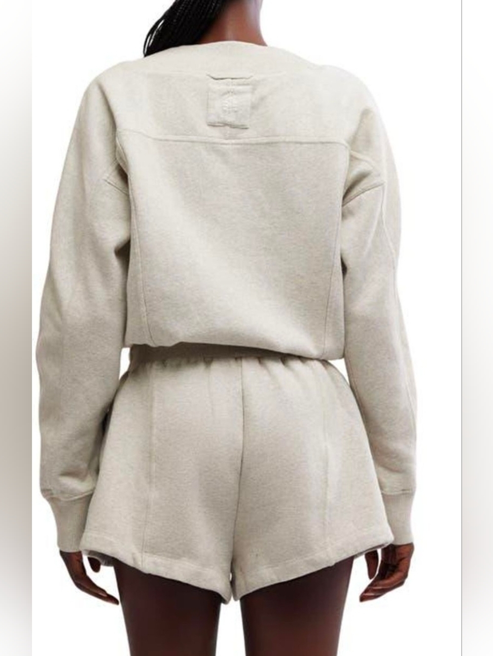 FP Movement Intercept Romper Heather Gray XS Free People Athletic Lounge - Picture 4 of 13